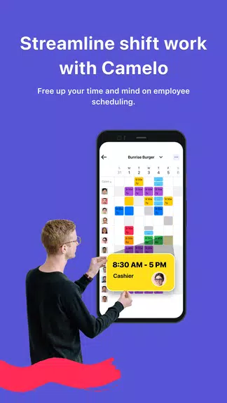 Camelo: Work Schedule Maker スクリーンショット 0