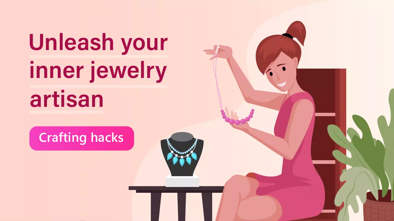 DIY Jewelry Making App Captura de tela 2