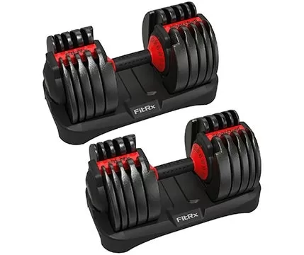 Fitrx Dumbbells: metade do preço do Bowflex, apenas US $ 200