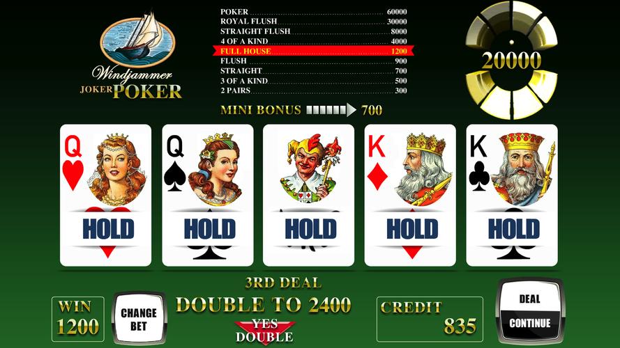 Windjammer Poker Скриншот 1