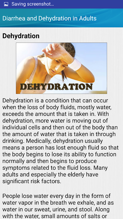 Diarrhea and Dehydration Help 스크린샷 1
