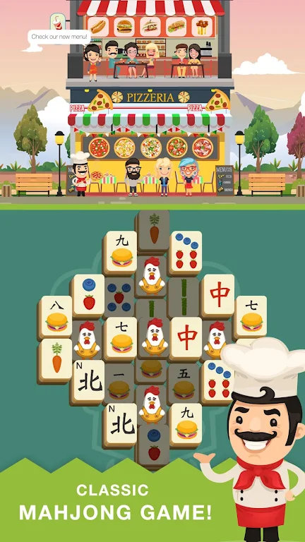 Mahjong Cooking Tower - Match & Build Your Tower स्क्रीनशॉट 0