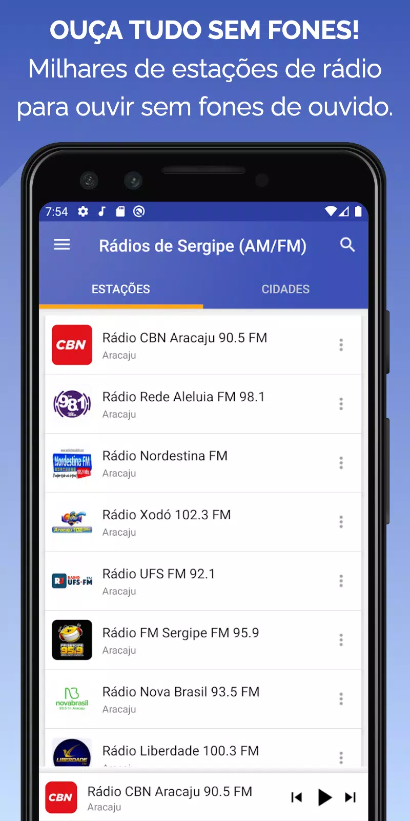 Rádios de Sergipe (AM/FM) 스크린샷 0