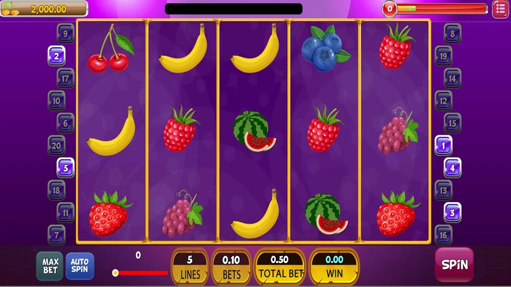 Free Fruits Slot Machine Cherry Luck Скриншот 1