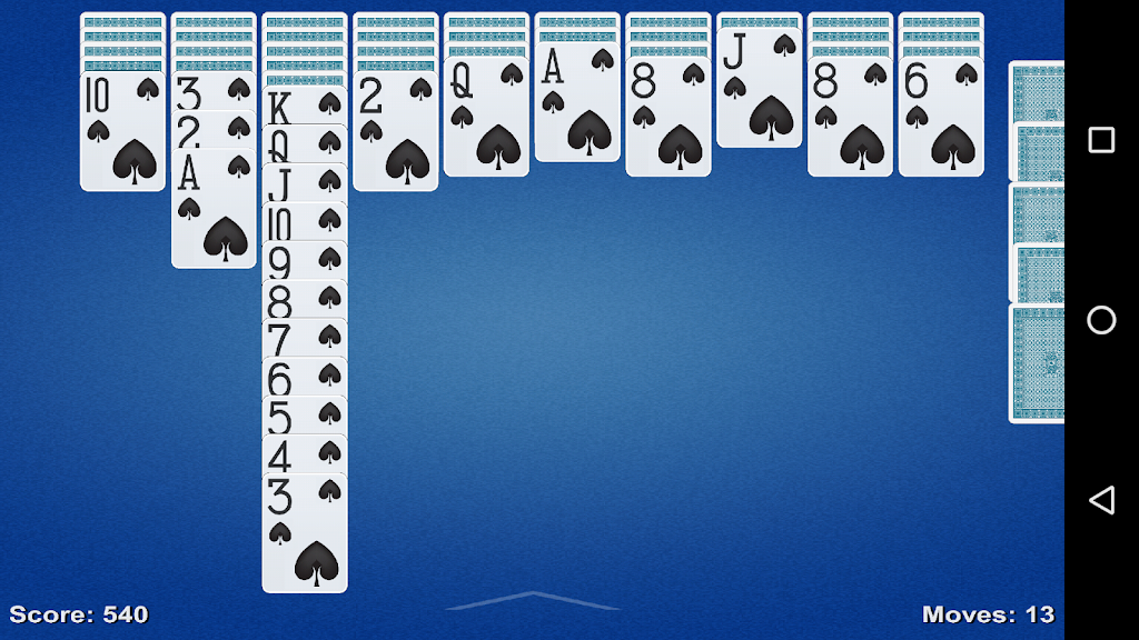 Spider Solitaire Game应用截图第1张