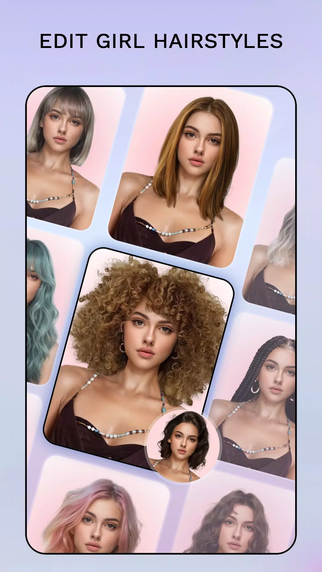 Hair Color Changer: Hairstyles Screenshot 3