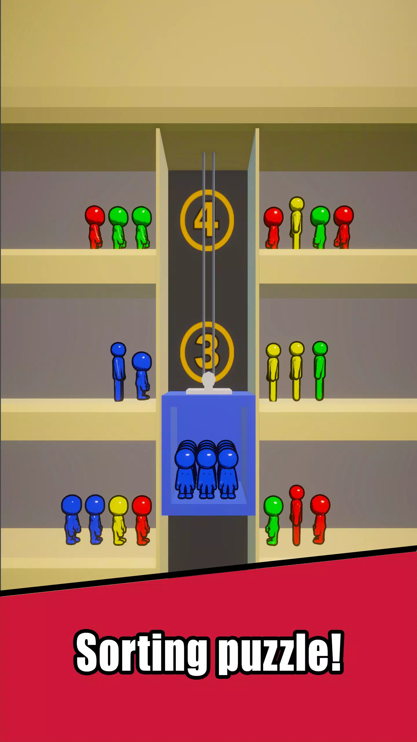 Lift Traffic: elevator game スクリーンショット 0