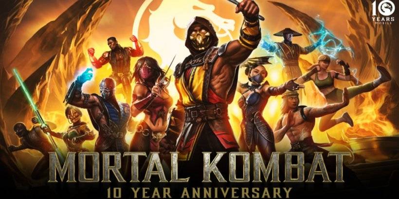 Mortal Kombat Mobile Marks 10 anos com Mk1 Geras, Klassic Skarlet