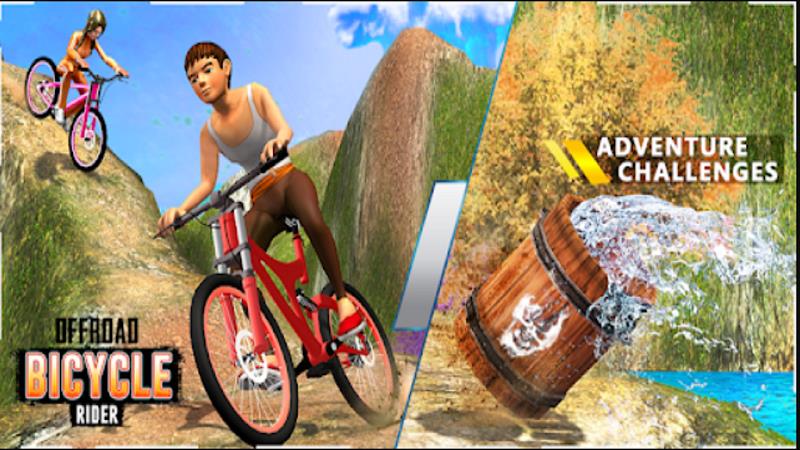 Offroad Bicycle Bmx Stunt Game Capture d'écran 1