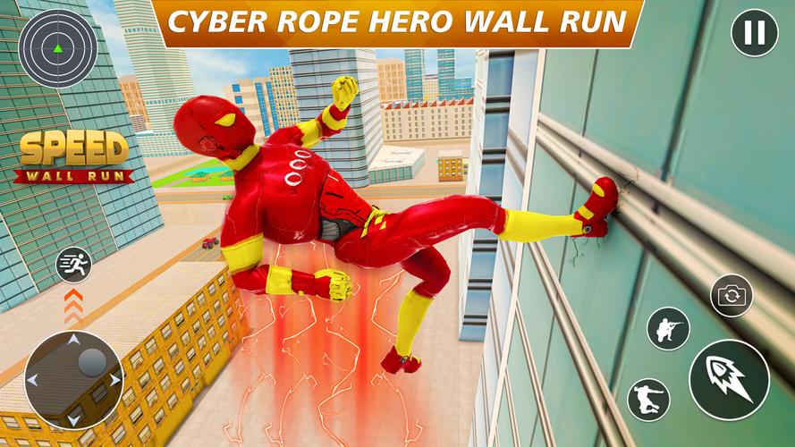 Cyber Rope Hero Captura de pantalla 3
