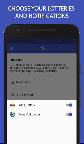 TCHALAM: Lottery with Haitian Spiritual Numbers Screenshot 0