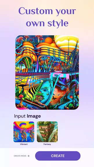 Dream AI Art Generator Wonder स्क्रीनशॉट 3