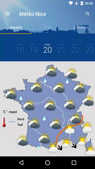 Météo Nice应用截图第2张