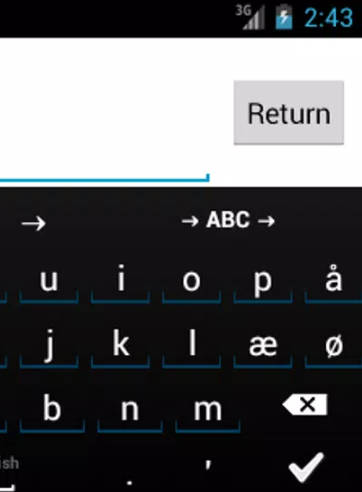 Danish for AnySoftKeyboard Скриншот 2
