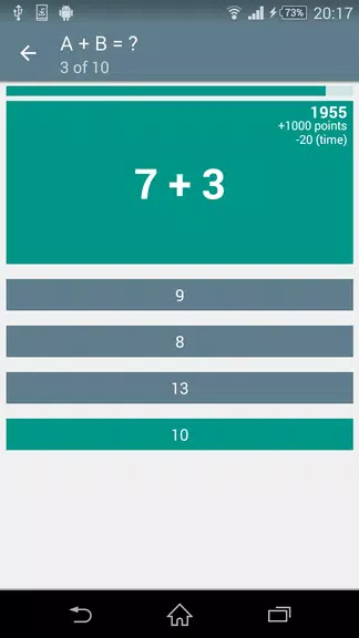 Math Game - Classic Brain Game Captura de tela 0