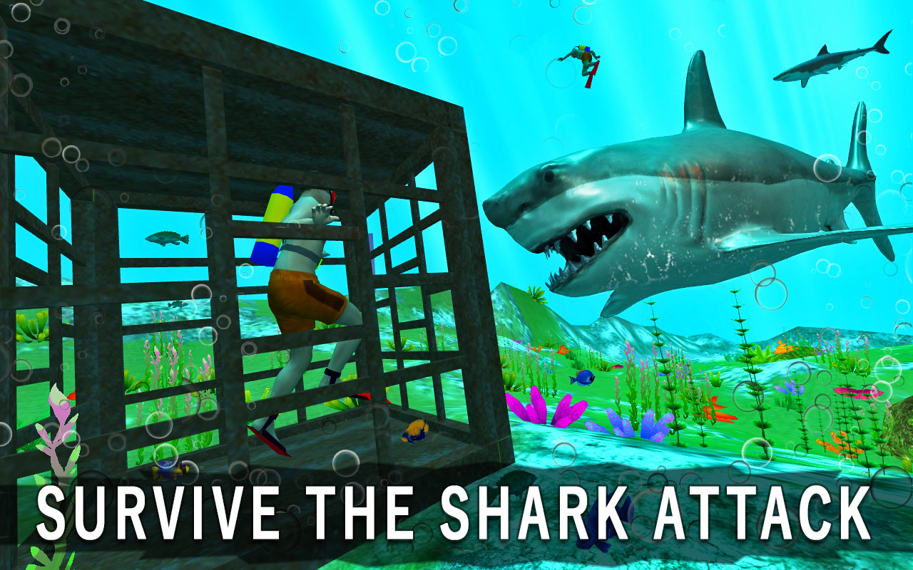 Hunt Wild Shark Simulator Скриншот 0