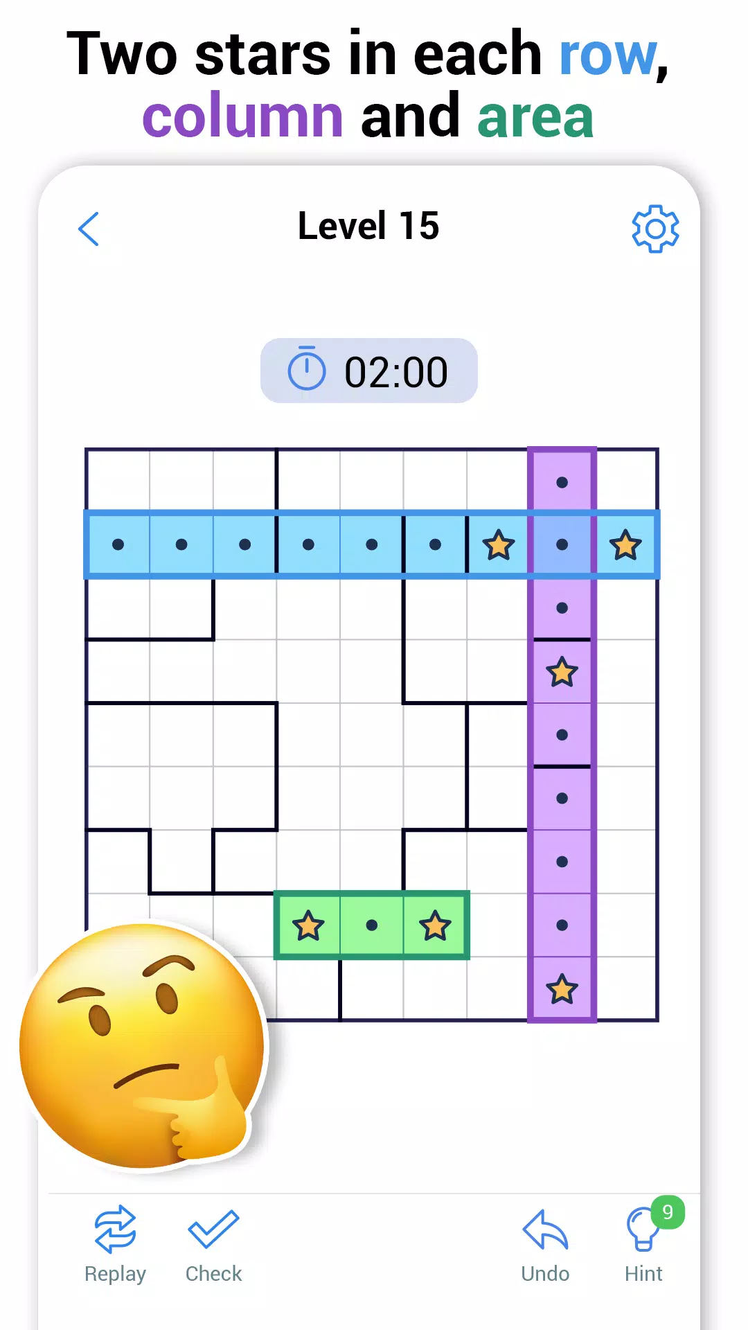 Star Battles - Logic Puzzles स्क्रीनशॉट 2