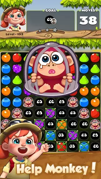 Fruits POP : Match 3 Puzzle Captura de tela 2