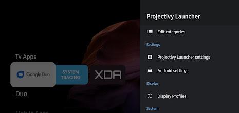 Projectivy Launcher Captura de pantalla 2