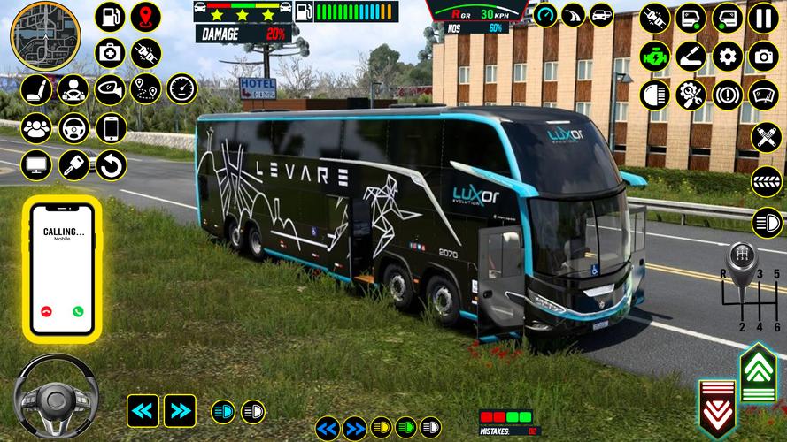 Bus Games 2023 Coach Bus Game Capture d'écran 3