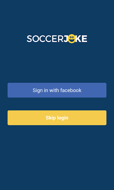 Soccerjoke: Football Jokes Captura de pantalla 0