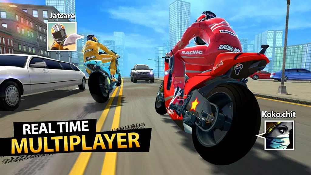 Highway Moto Rider 2: Traffic應用截圖第2張