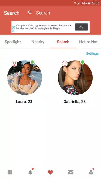 Italy Dating App - AGA स्क्रीनशॉट 3