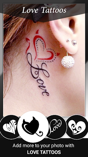 Tattoo Name On My Photo Editor Скриншот 1