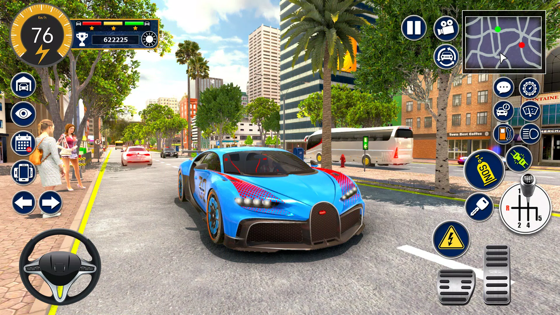 Bugatti Game Car Simulator 3D 스크린샷 2