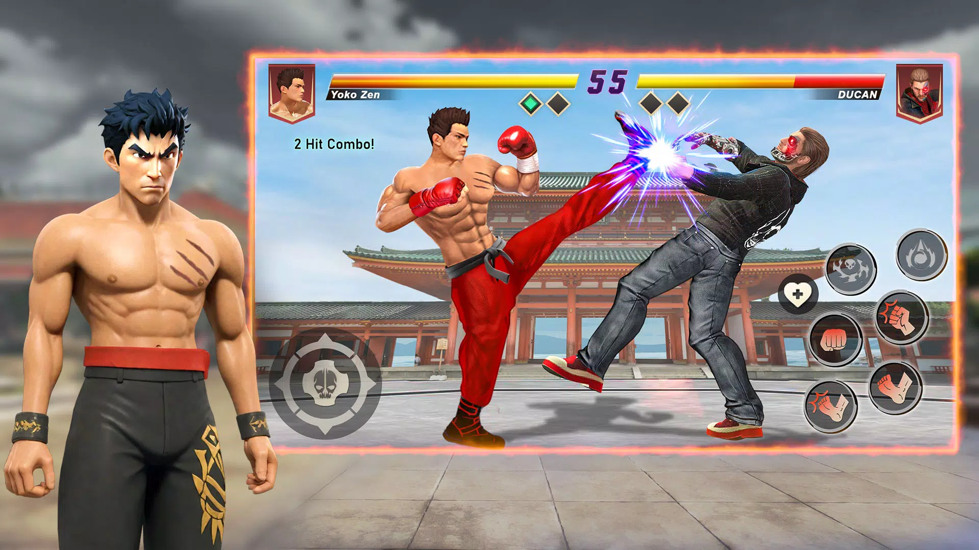 Karate Legends: Fighting Games Скриншот 0