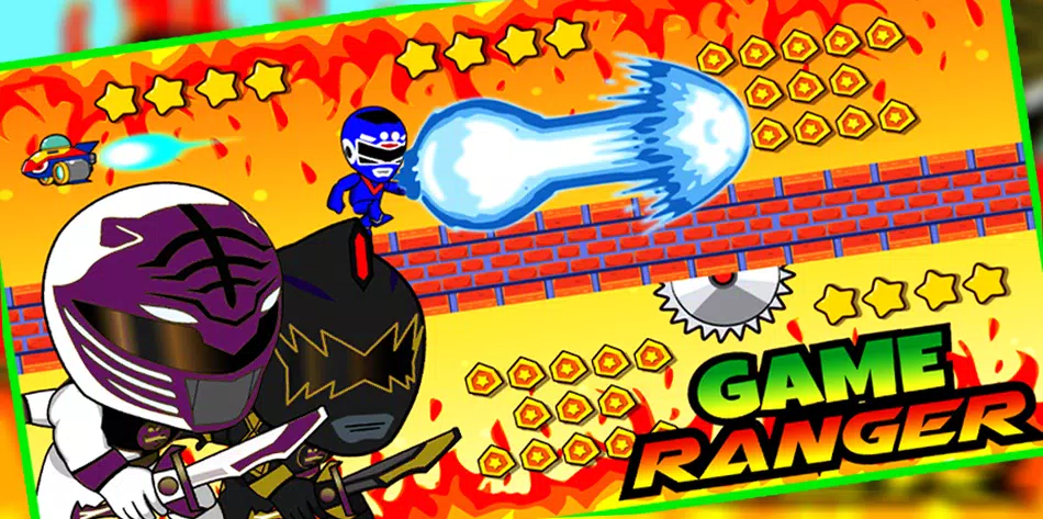 Superheroes Dino Rangers Dash スクリーンショット 3