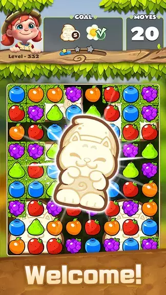 Fruits POP : Match 3 Puzzle Captura de tela 0