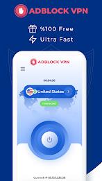 Adblock VPN - Get Adblock IP Скриншот 0