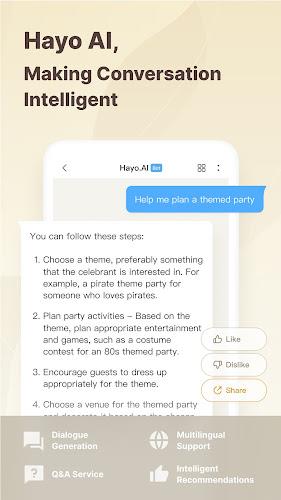Hayo AI - AI Chat & Draw Tools Captura de pantalla 2