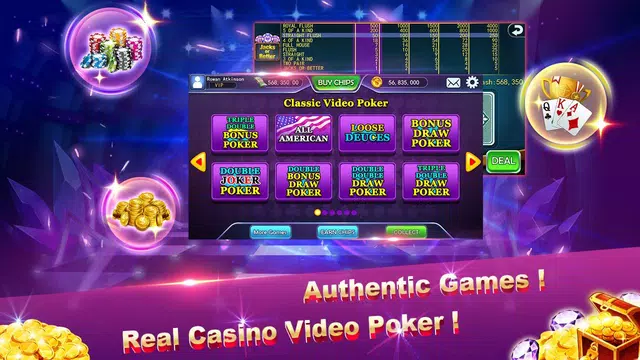 Video Poker: Classic Casino Capture d'écran 3