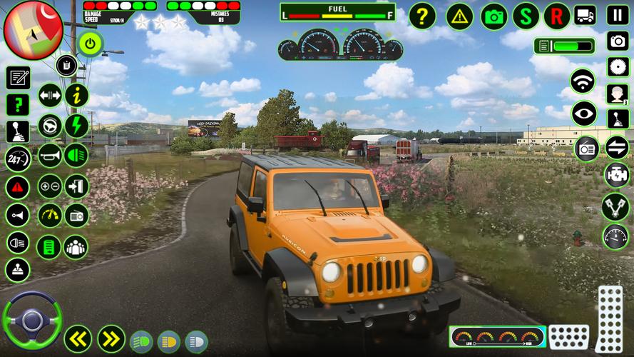 Offroad Jeep Driving Sim 3D应用截图第1张