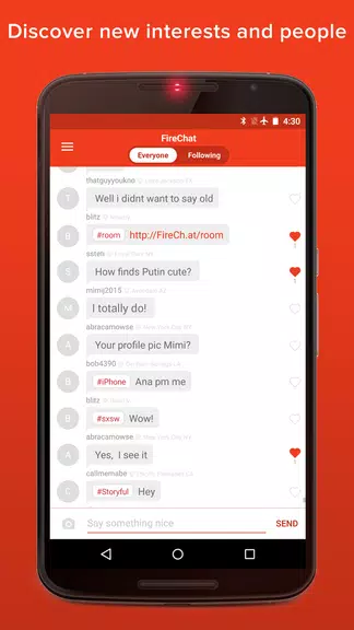 FireChat應用截圖第3張