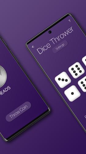 Dice Thrower & Coin Flipper应用截图第2张