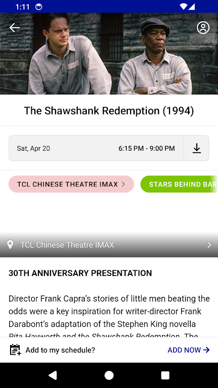 2024 TCM Classic Film Festival स्क्रीनशॉट 1