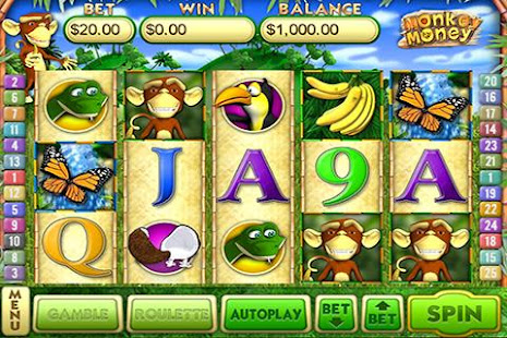 Monkey Money Slots 스크린샷 0