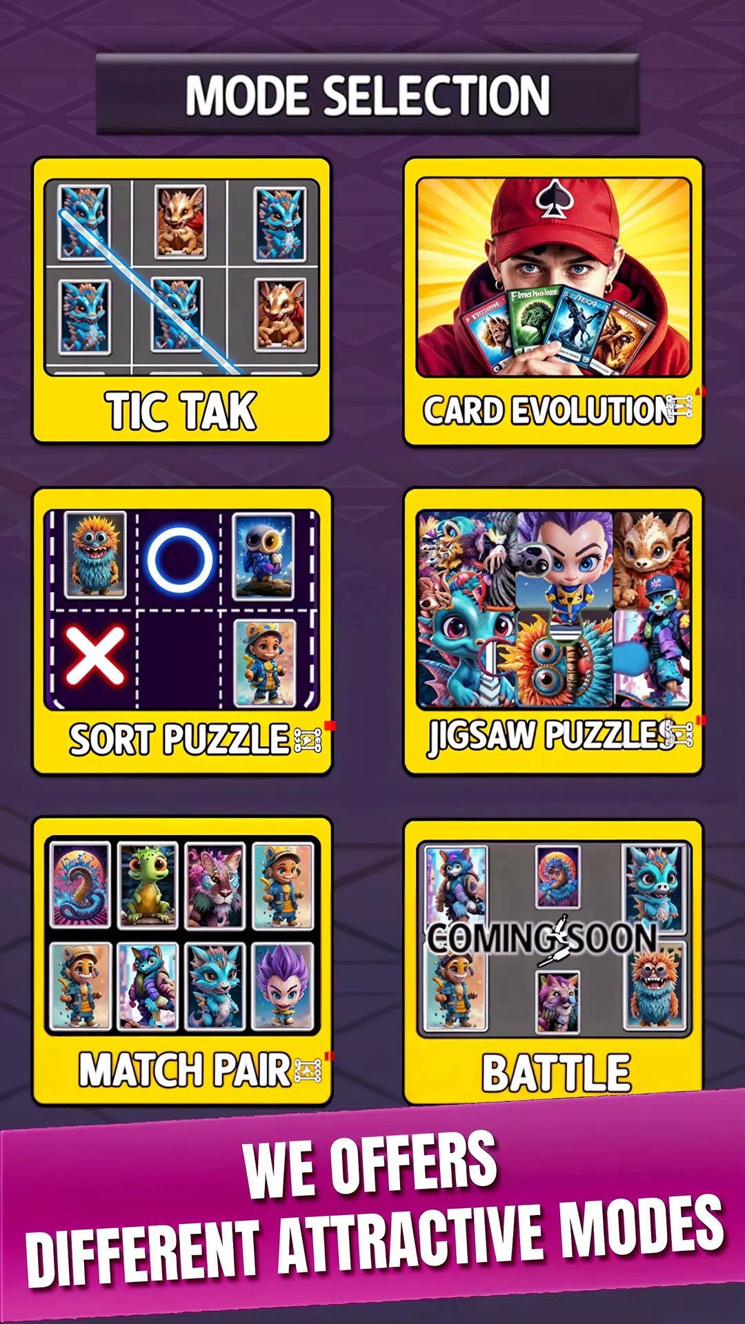 TCG Mini Card Craft Brain Game Screenshot 1