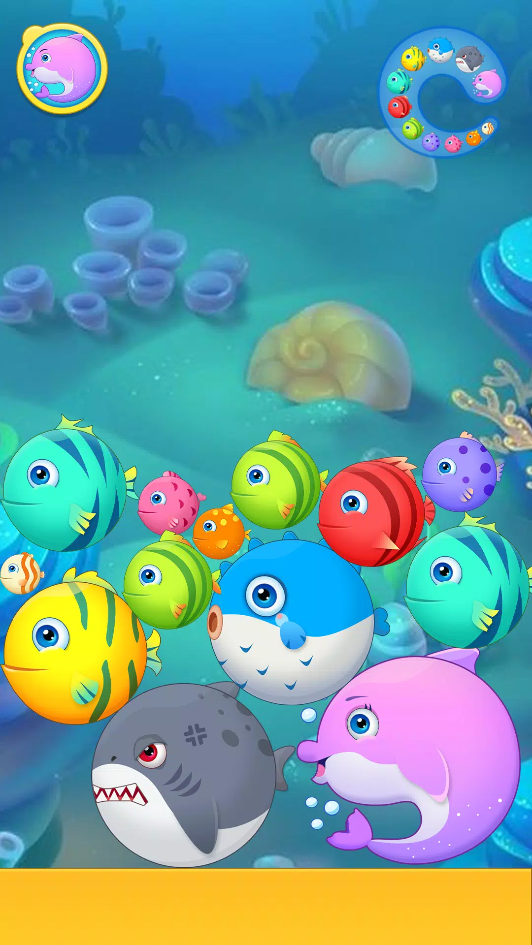 Sea Animals - Merge Game 스크린샷 0