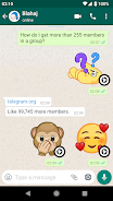 Animated Emojis WAStickerApps應用截圖第2張