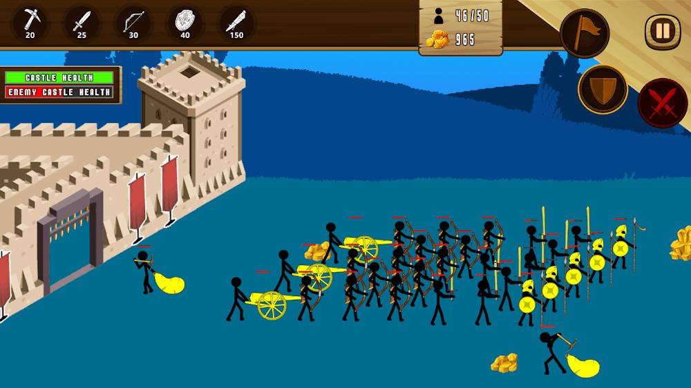 Stickman Age: Stick War Battle Screenshot 2