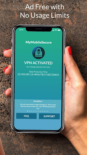 My Mobile Secure VPN Captura de pantalla 1