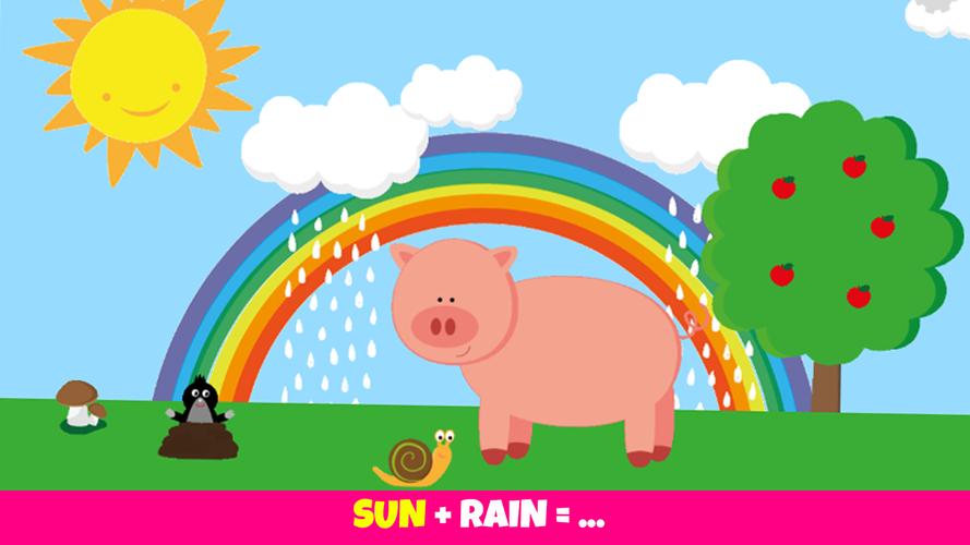 Animals, kids game from 1 year Captura de pantalla 3