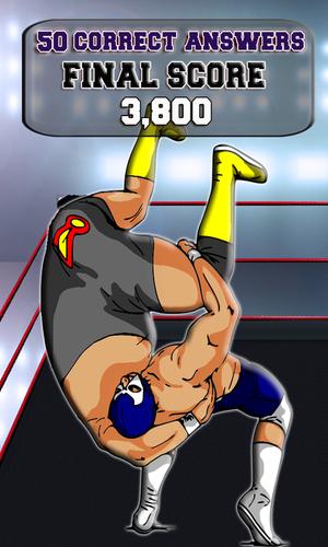 Wrestling Body Slams Pro Quiz スクリーンショット 3