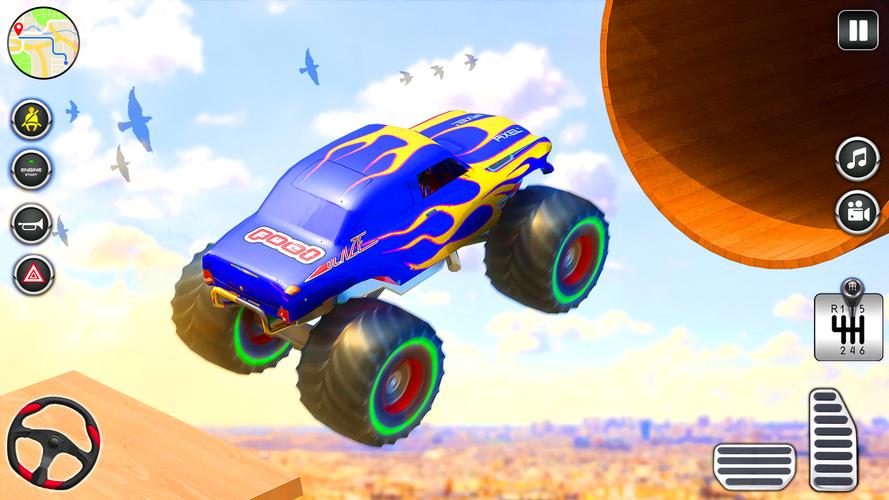 Monster Truck Simulator Games スクリーンショット 2