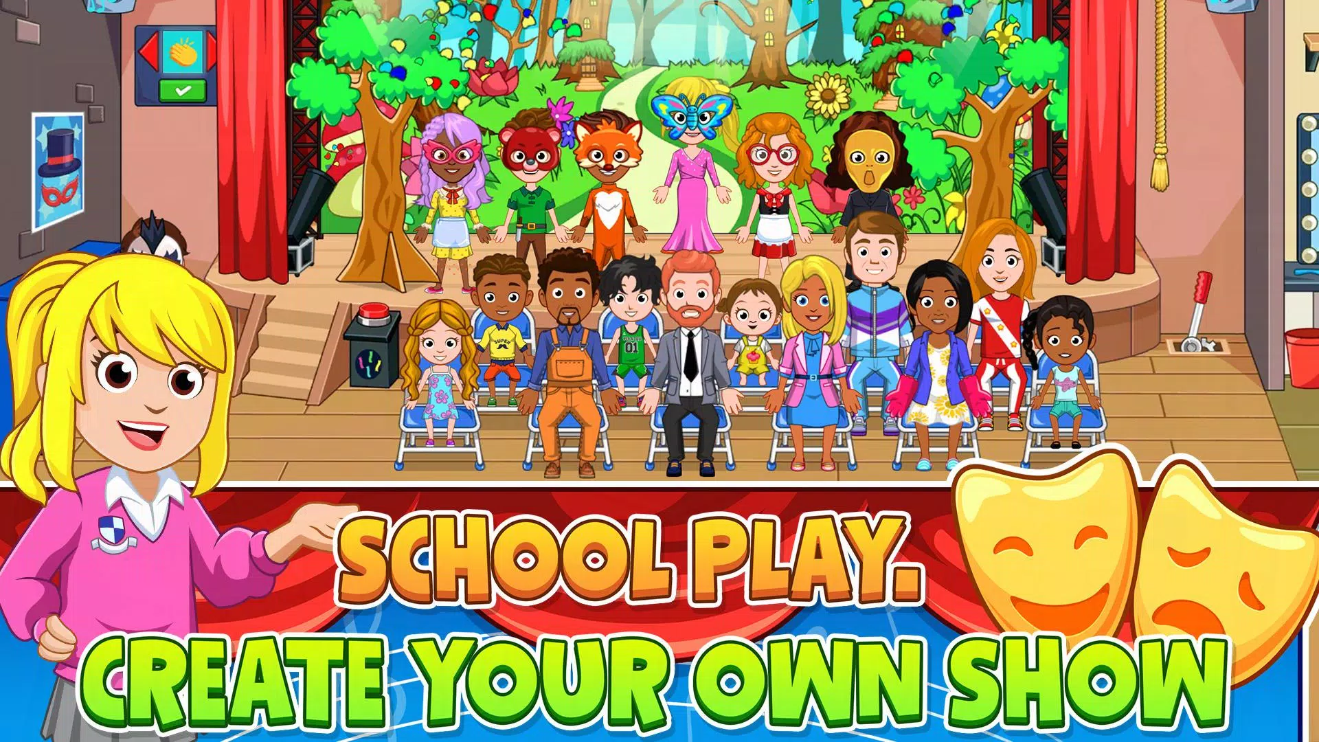 My City : High School Скриншот 3