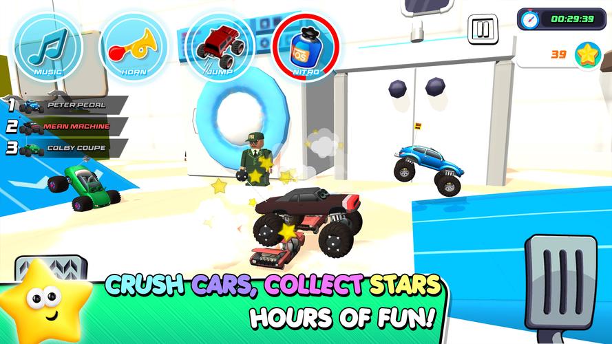 Monster Trucks Game for Kids 3 Screenshot 3